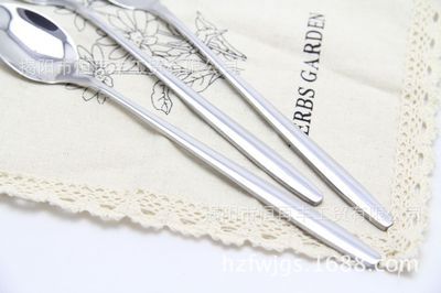 【【20长柄冰勺支特批】不锈钢餐具系列 家居餐饮用品 酒吧勺奶茶勺】价格,厂家,图片,刀叉,揭阳市恒再丰工贸-