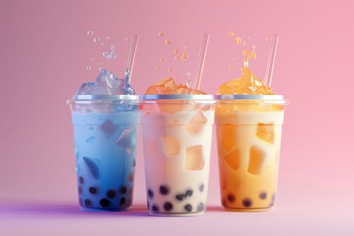 芳香的珍珠奶茶饮品摄影图片 广告素材 下载至来源处