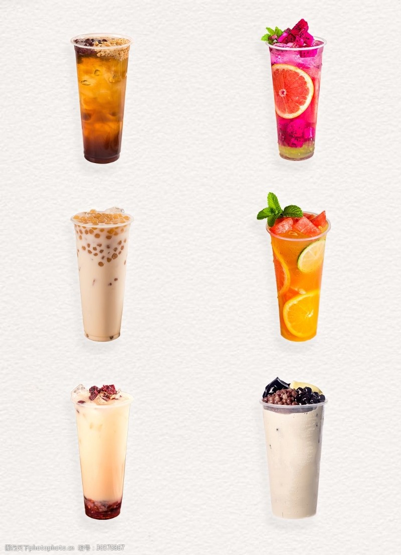 经典珍珠奶茶图片素材